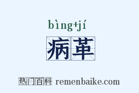 病革是什么意思的图片